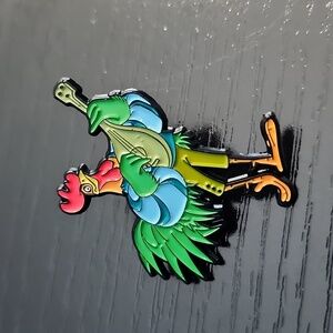 Disney's Robin Hood Alan-a-Dale Rooster Inspired Pin